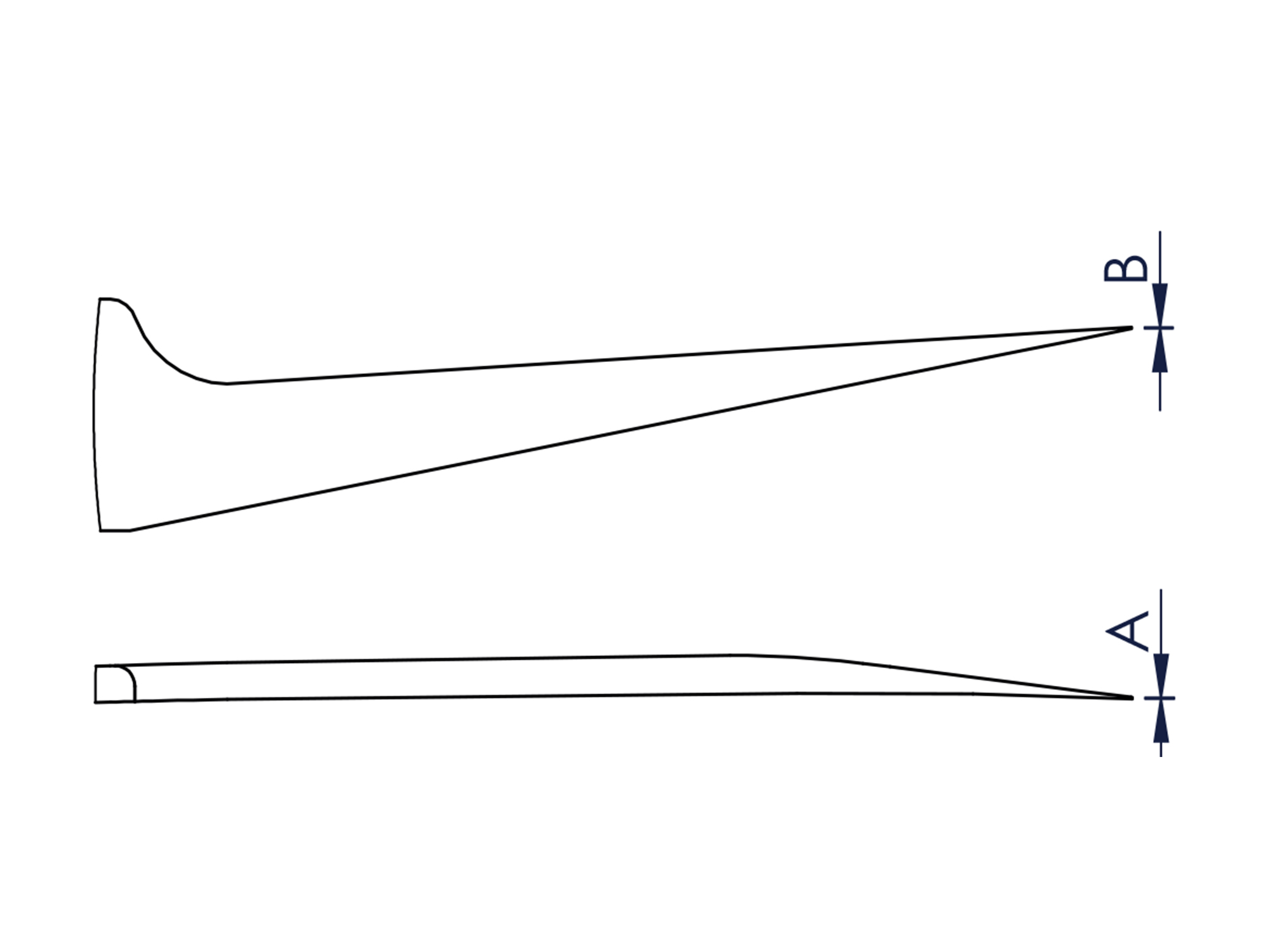 ideal-tek 115 mm, Stainless Steel, Tweezers