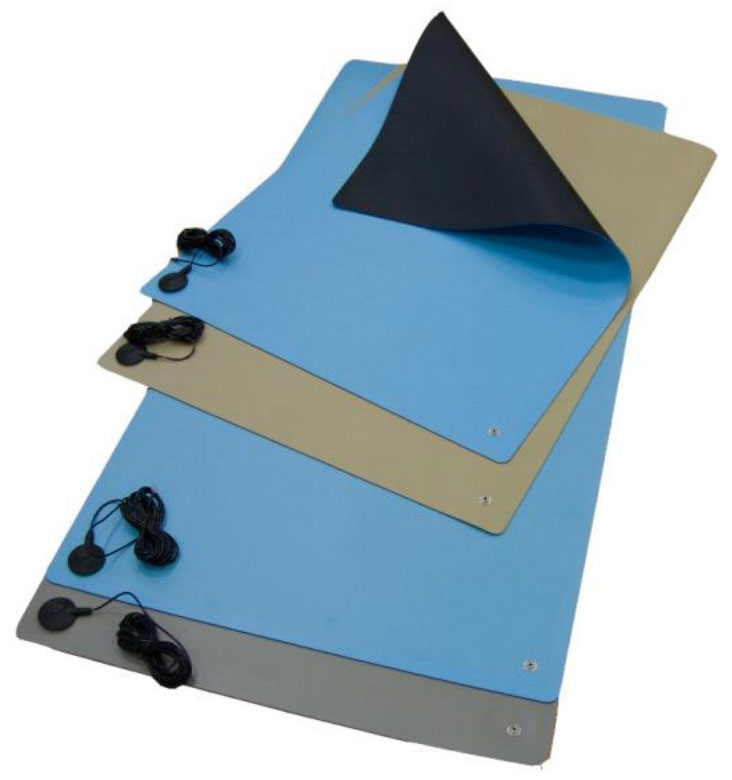 EUROSTAT Table ESD-Safe Mat, 900mm x 600mm x 2.1mm