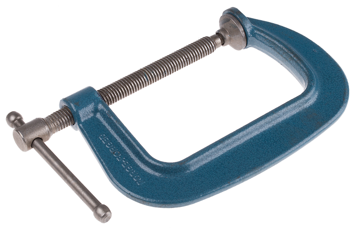 RS PRO 100mm x 60mm G Clamp