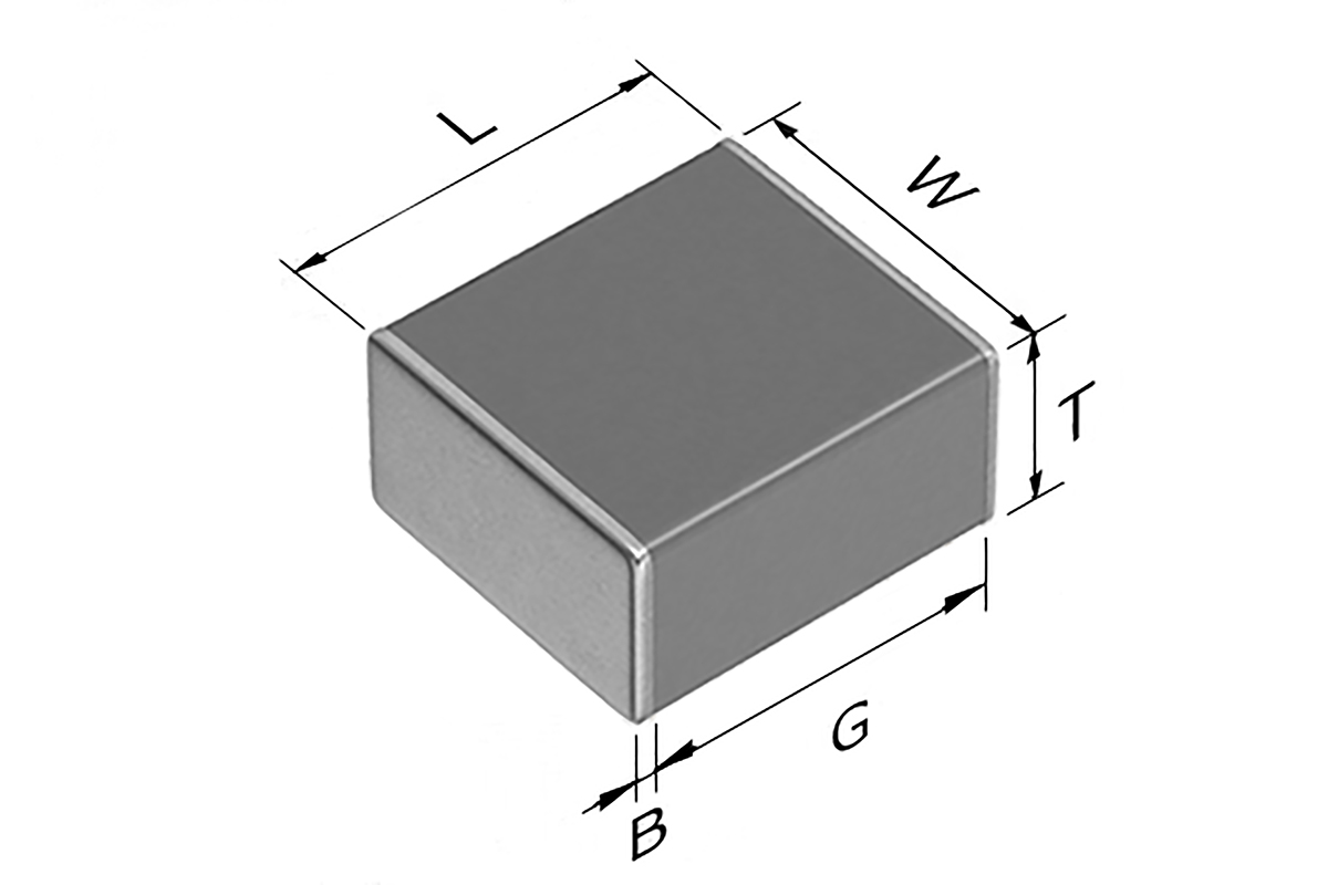 TDK 100nF Multilayer Ceramic Capacitor MLCC, 450V dc V, ±5% , SMD