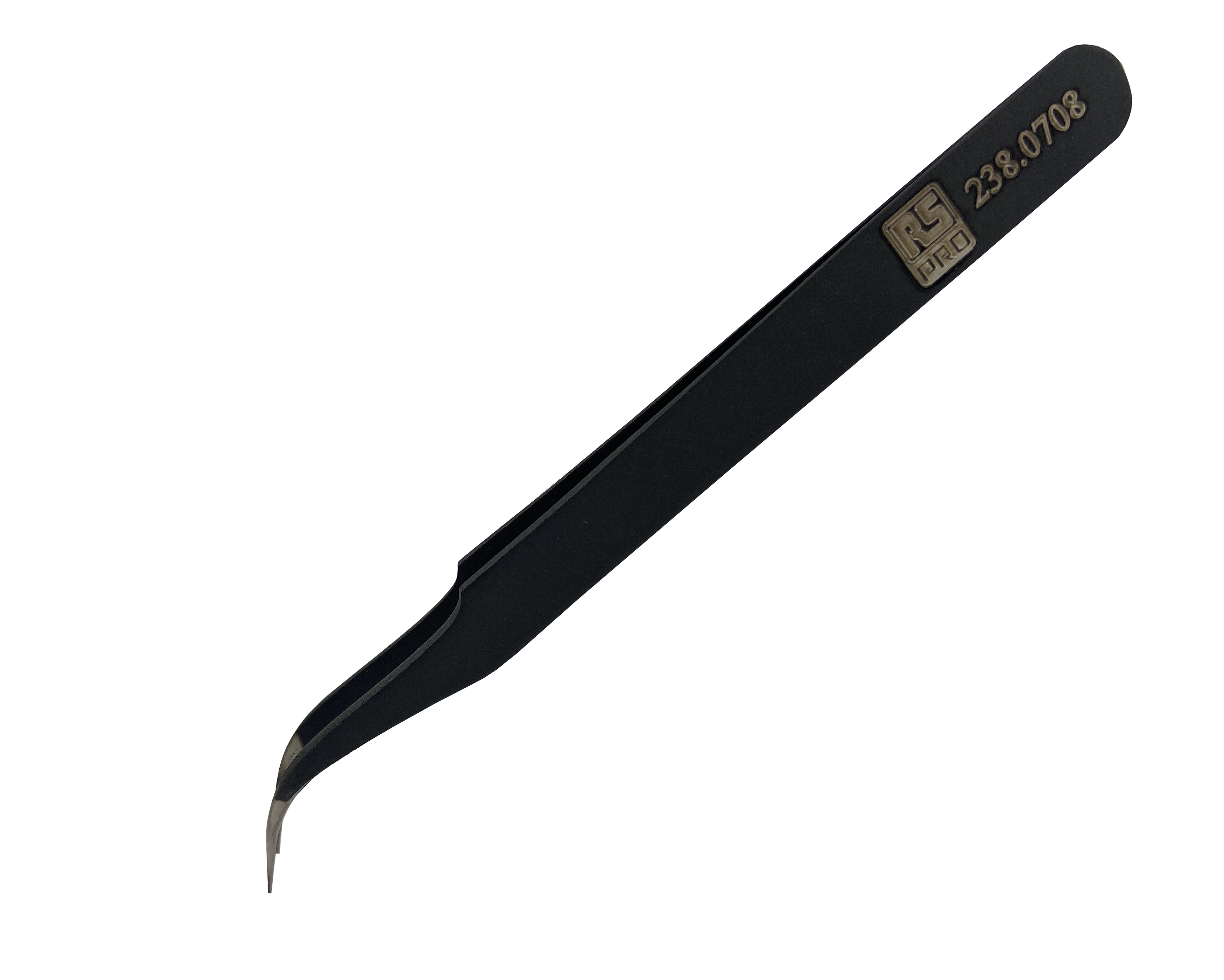 RS PRO 120 mm, Low Carbon Austenitic Steel, Fine, Tweezer
