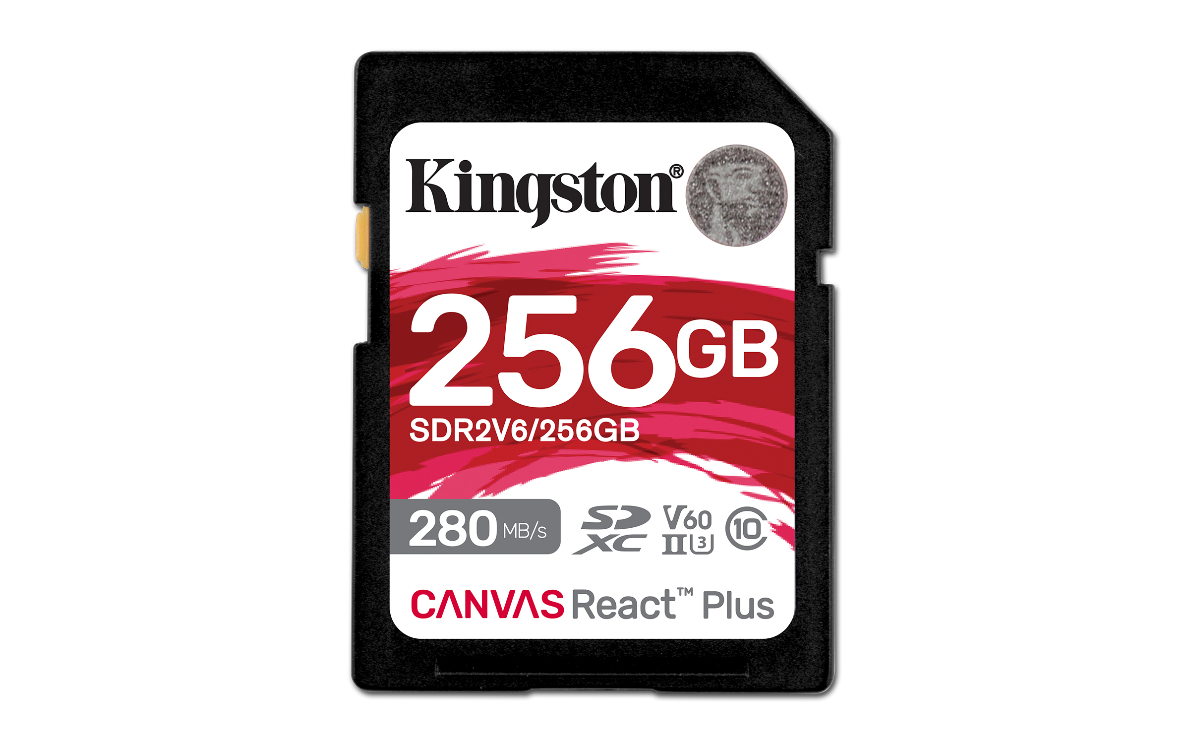 Kingston 256 GB SDXC SD Card, Class 10, U3, UHS-II, V60