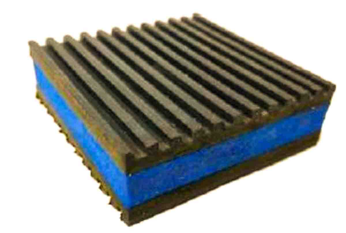 RS PRO 100mm Anti Vibration Mat 20psi EVA Foam +80°C -30°C 100 x 100mm 22mm