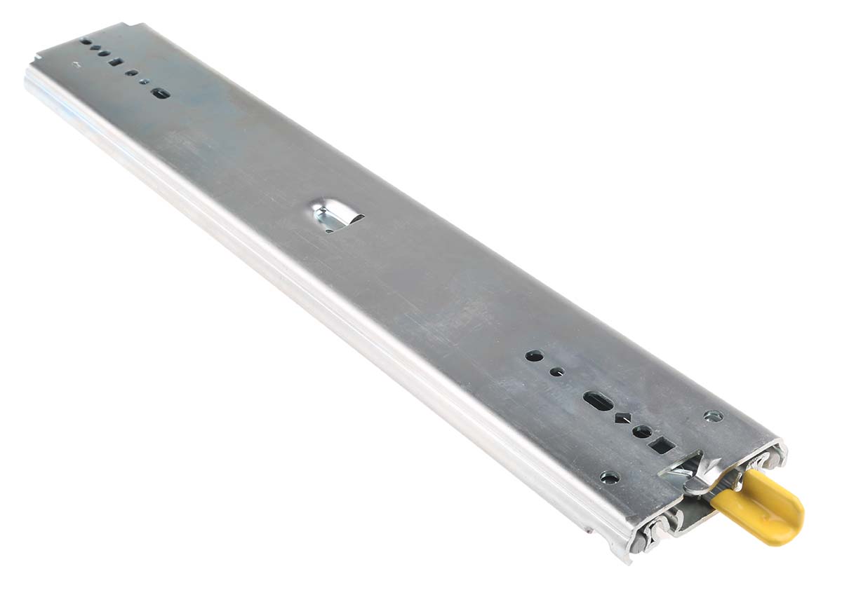 Accuride Self Closing Steel Drawer Runner, 457.2mm Closed Length, 227kg Load