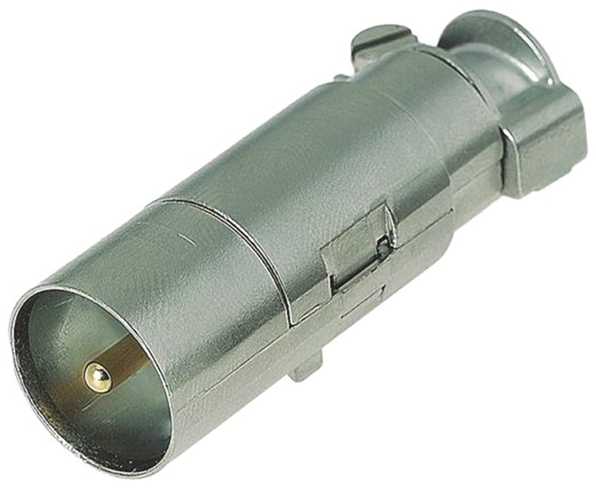 HARTING HAN E Male 16A Coaxial Contact Minimum Wire Size 0.14mm² Maximum Wire Size 4mm² for use with Coax Module