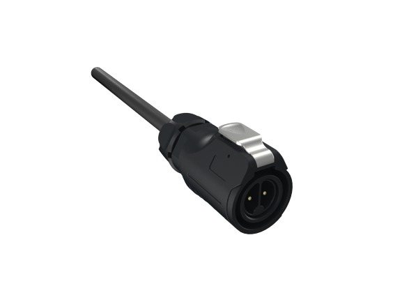 Amphenol Communications Solutions Male 2 way M16 to Unterminated Unterminated Sensor Actuator Cable, 1 m