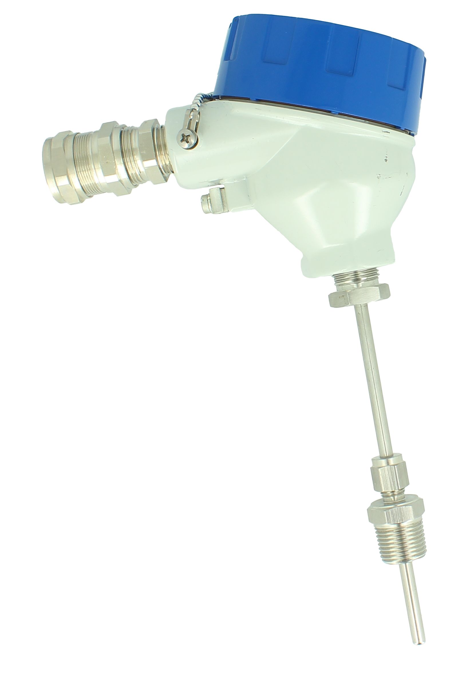 GEORGIN PT100 Temperature Probe, 6mm Dia, 150mm Long, NPT 1/2, +400°C Max ATEX Exd