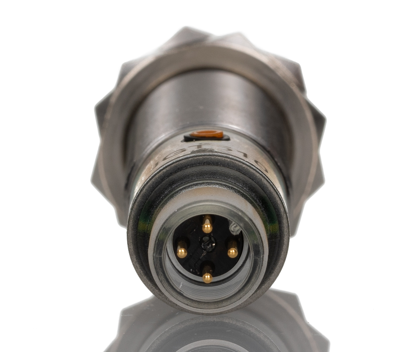 ifm electronic Ultrasonic Threaded Barrel Proximity Sensor, M18, 1.6 m Detection, PNP NO/NC, 10 → 30 V dc