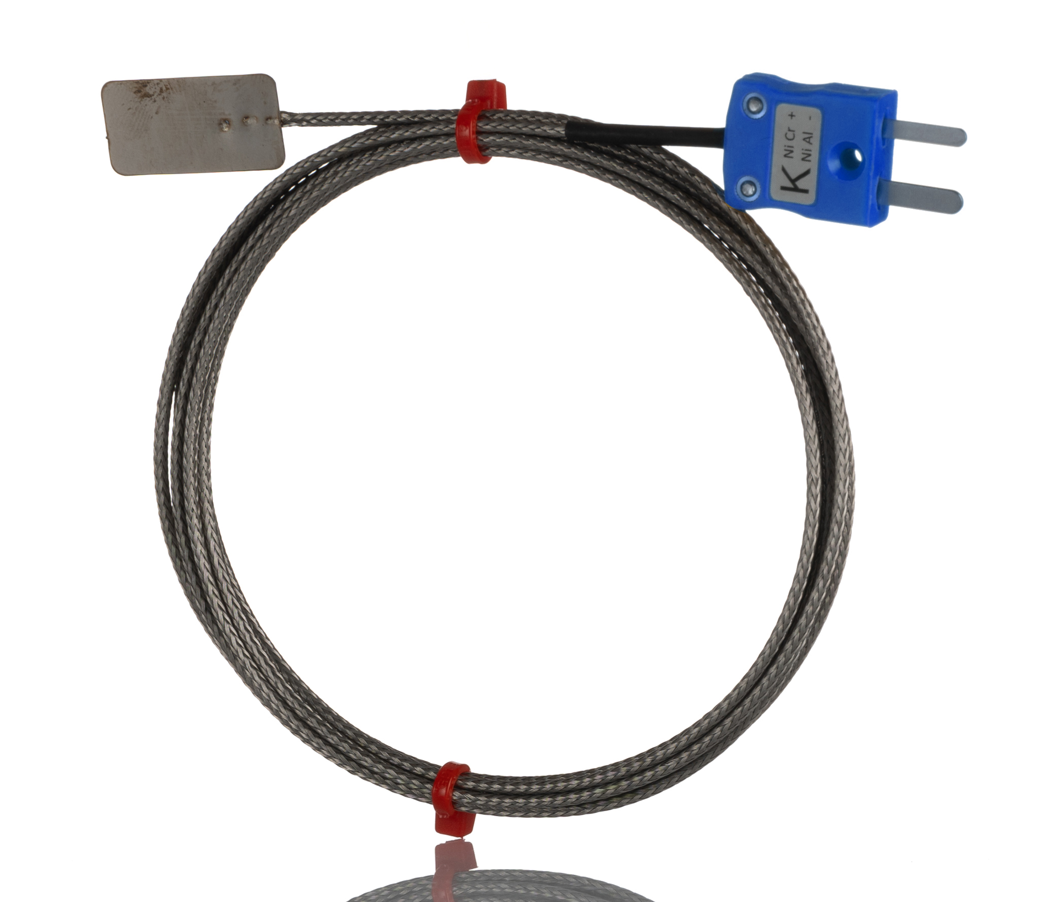 RS PRO Type K Leaf Thermocouple 1m Length, 13mm Diameter, -50°C → +350°C