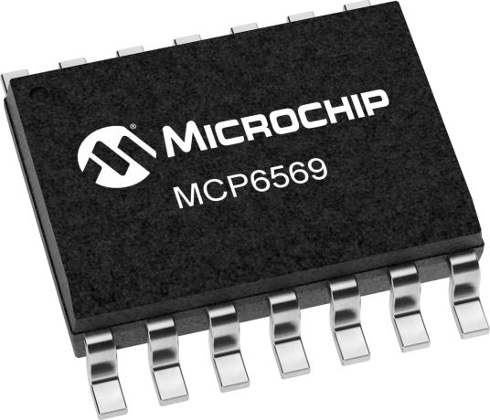 MCP6569-E/SL Microchip, Dual Comparator, Push-Pull O/P, 47ns 5.5 V 14-Pin SOIC