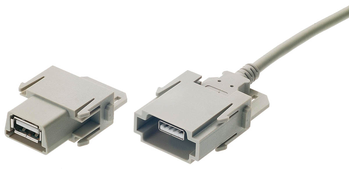 HARTING Heavy Duty Power Connector Module, 1A, Female, Han-Modular Series, 8 Contacts