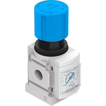 Festo G 1/8 Regulator -, 1/8in, 14bar max. input, MS4-LR-1/8-D6