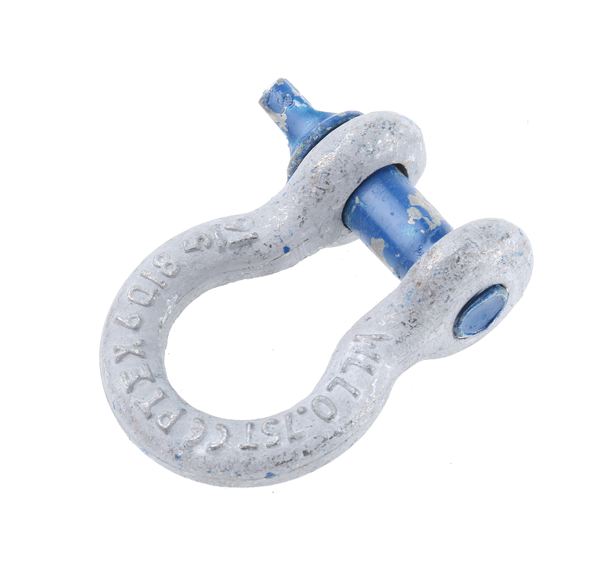 RS PRO Bow Shackle, Zinc Plated Steel, 0.75t