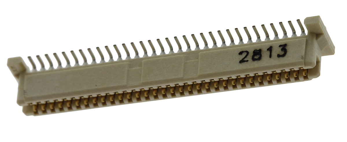 Molex PMC Mezzanine Series Straight Surface Mount Edge Connector, 64-Contact, 2-Row, 1mm Pitch, Solder Termination