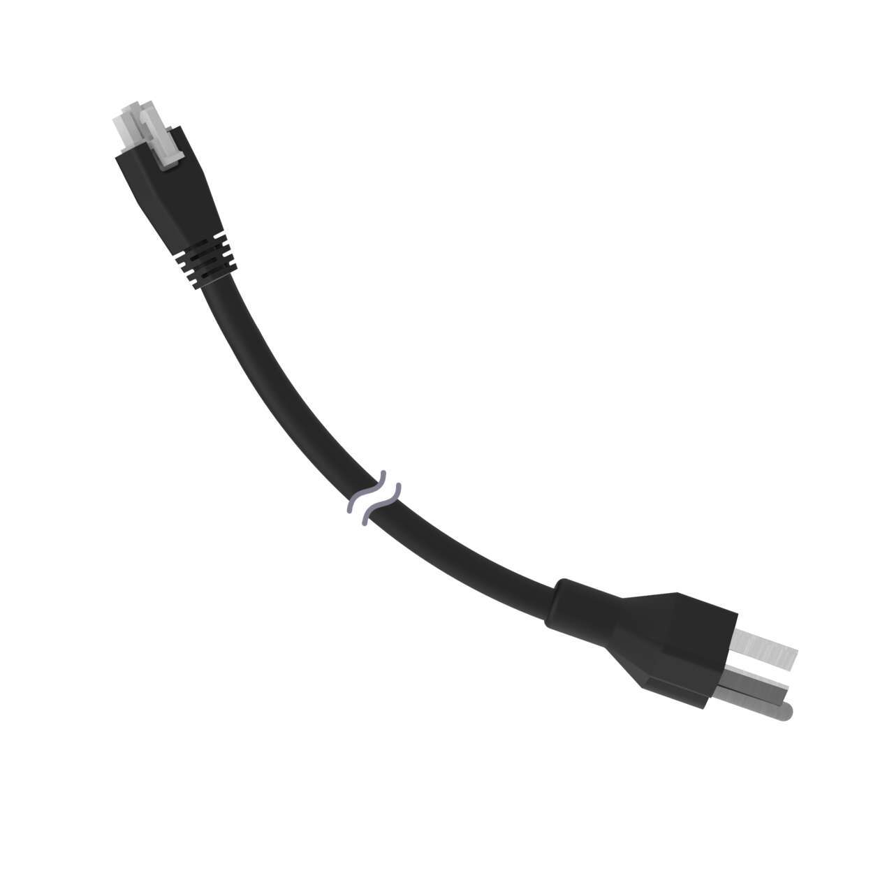 Banner, LQMAC Series M12 3-pin Power Cable, 3m Cable Length for Use with industrial equipment, RoHS Compliant Standard