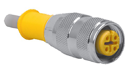 Turck Female 4 way M12 to Free End Sensor Actuator Cable, 20 m