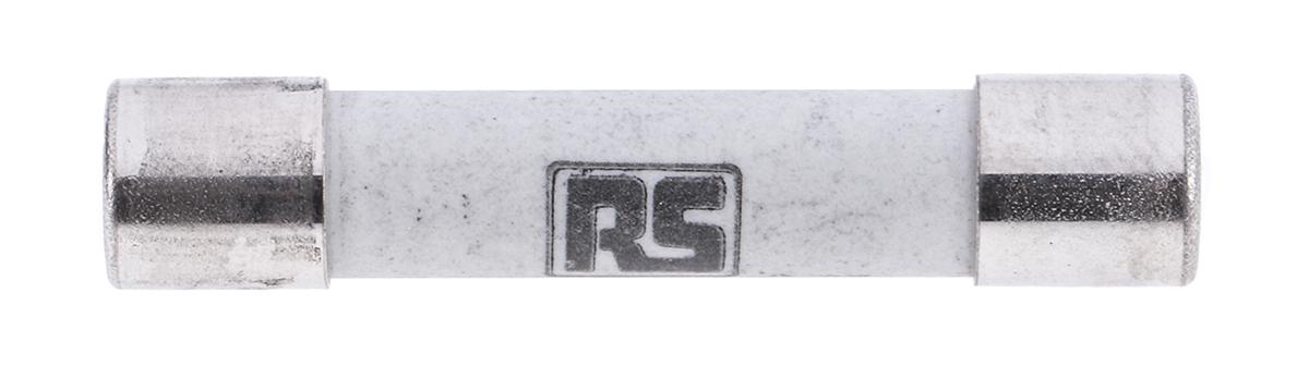 RS PRO 20A T Ceramic Cartridge Fuse, 6.3 x 32mm