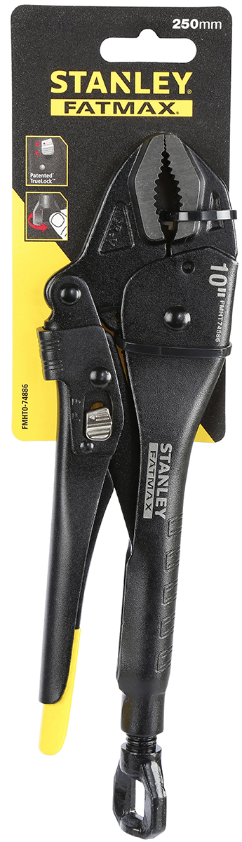 Stanley Locking Pliers, 247.6 mm Overall