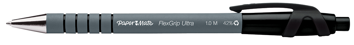Paper Mate Black Ball Point Pen, 1 mm Tip Size