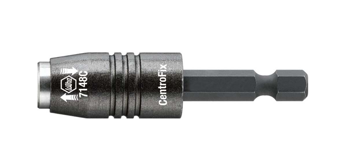 Wiha Hexagon Bit Holder, 1/4 in Tip