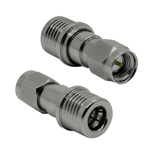 Siretta Straight Coaxial Adapter QMA Plug to SMA Plug
