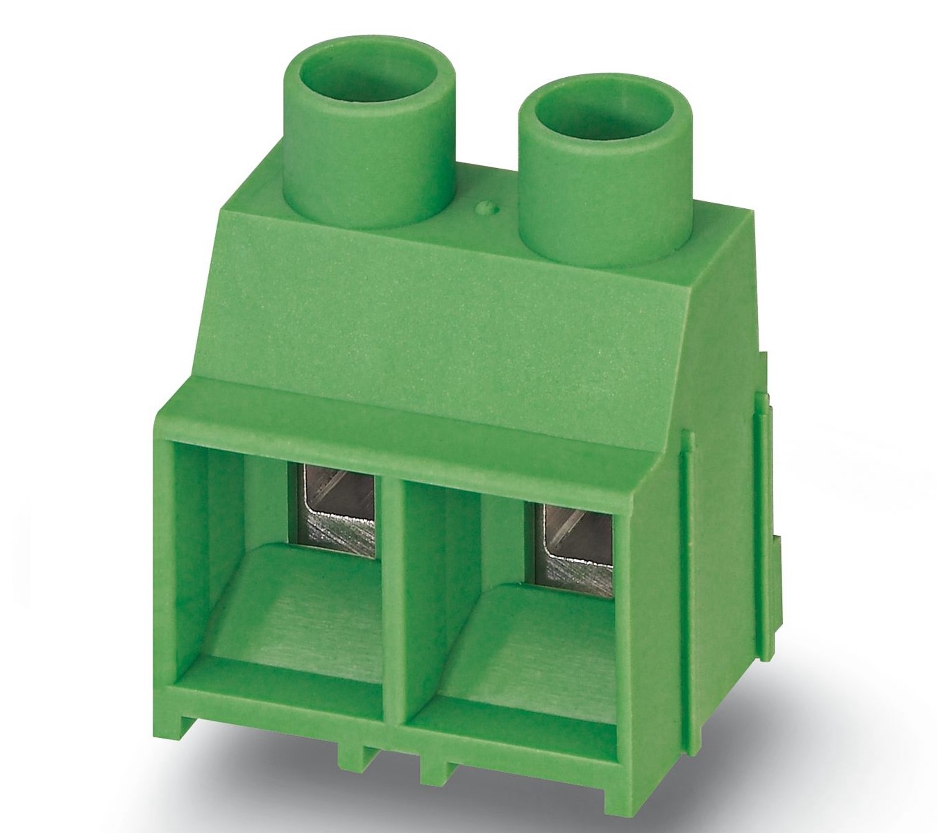 Phoenix Contact MKDS 5 HV/2-9.52-Z Series PCB Terminal Block, 2-Contact, 9.52mm Pitch, Through Hole Mount, 1-Row, Screw