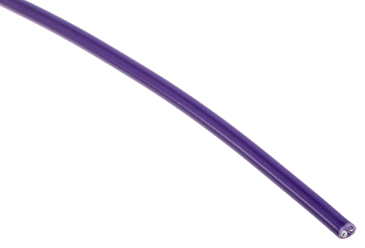 RS PRO Type E Thermocouple Cable/Wire, 25m, Unscreened, PVC Insulation, +105°C Max, 7/0.2mm