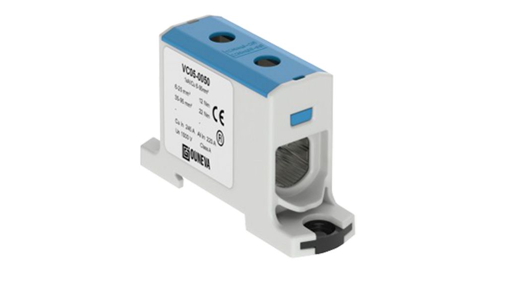 Ouneva VC05-0050 OTL Series Blue, 6 - 95mm², 1-Level, Screw Termination