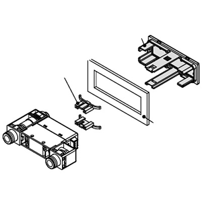SMC Adapter, ZS Series, For Use With Flow Switch