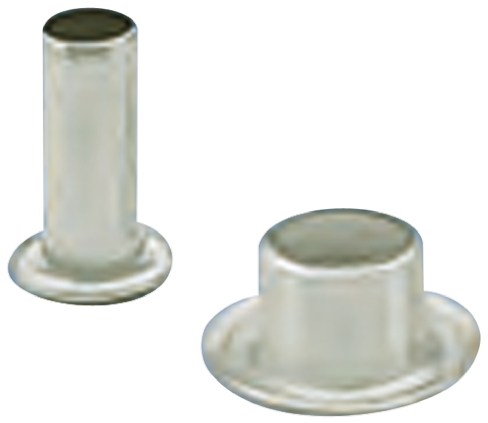36, Wide roll eyelet PCB Rivet for 2.4mm Diameter, 4.8mm Length