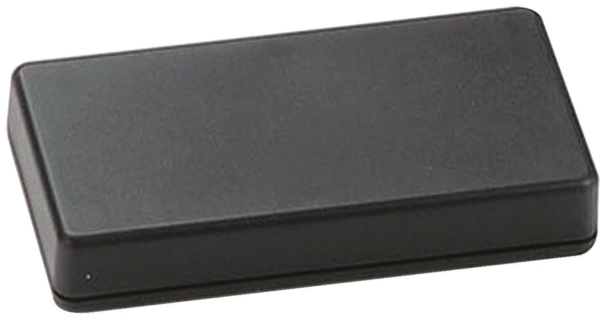 Takachi Electric Industrial TW Series Black ABS Enclosure, Black Lid, 80.3 x 40.3 x 20mm