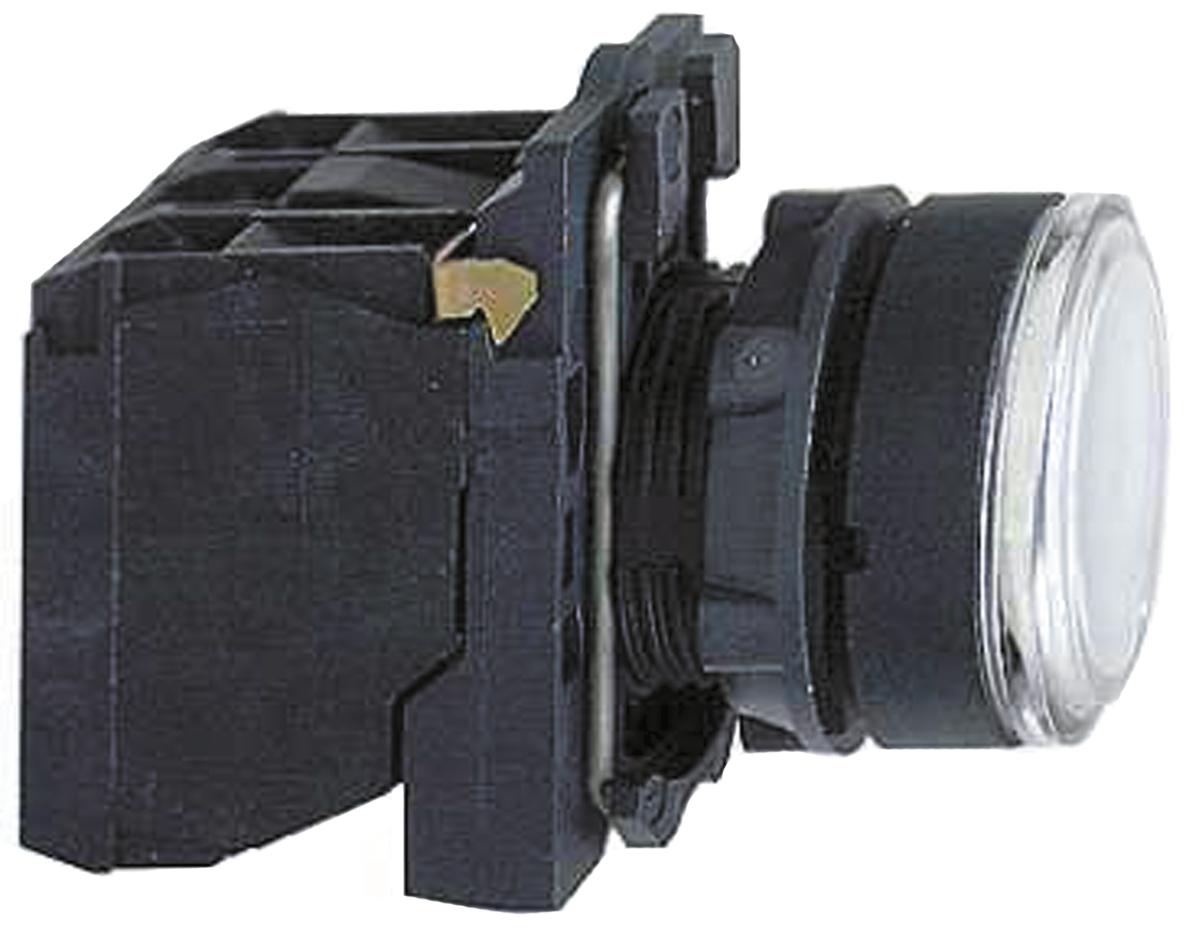 Schneider Electric Harmony XB5 Series Illuminated Push Button, Panel Mount, 22mm Cutout, SPDT