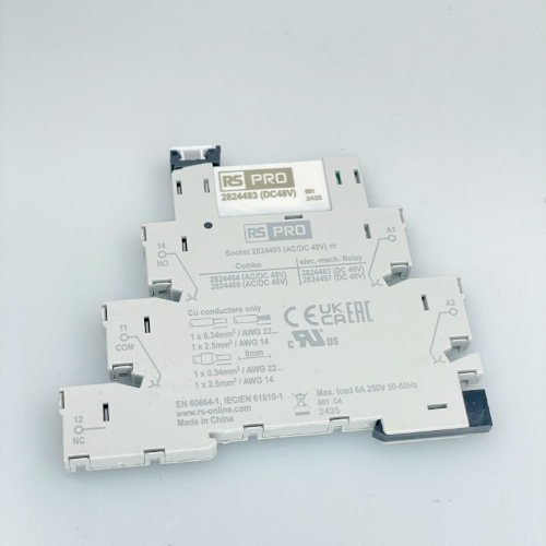 RS PRO Interface Relay, DIN Rail Mount, 220 → 240V ac/dc Coil, SPDT, 1-Pole, 6A Load