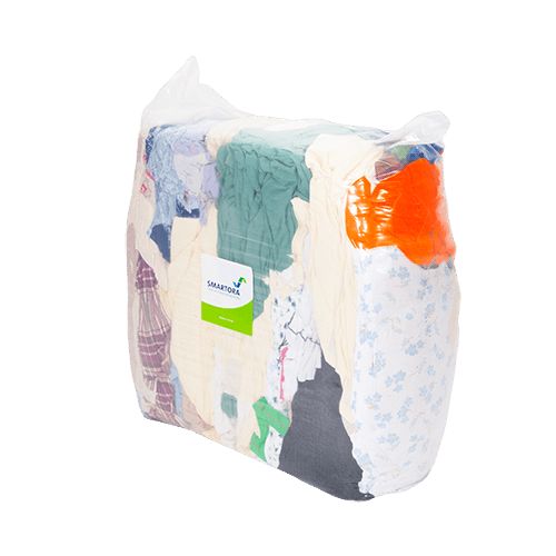 Davis & Moore Rags 10Kg Multi Colour Cotton Wipes for General Purpose, Dry Use, Bag, Repeat Use