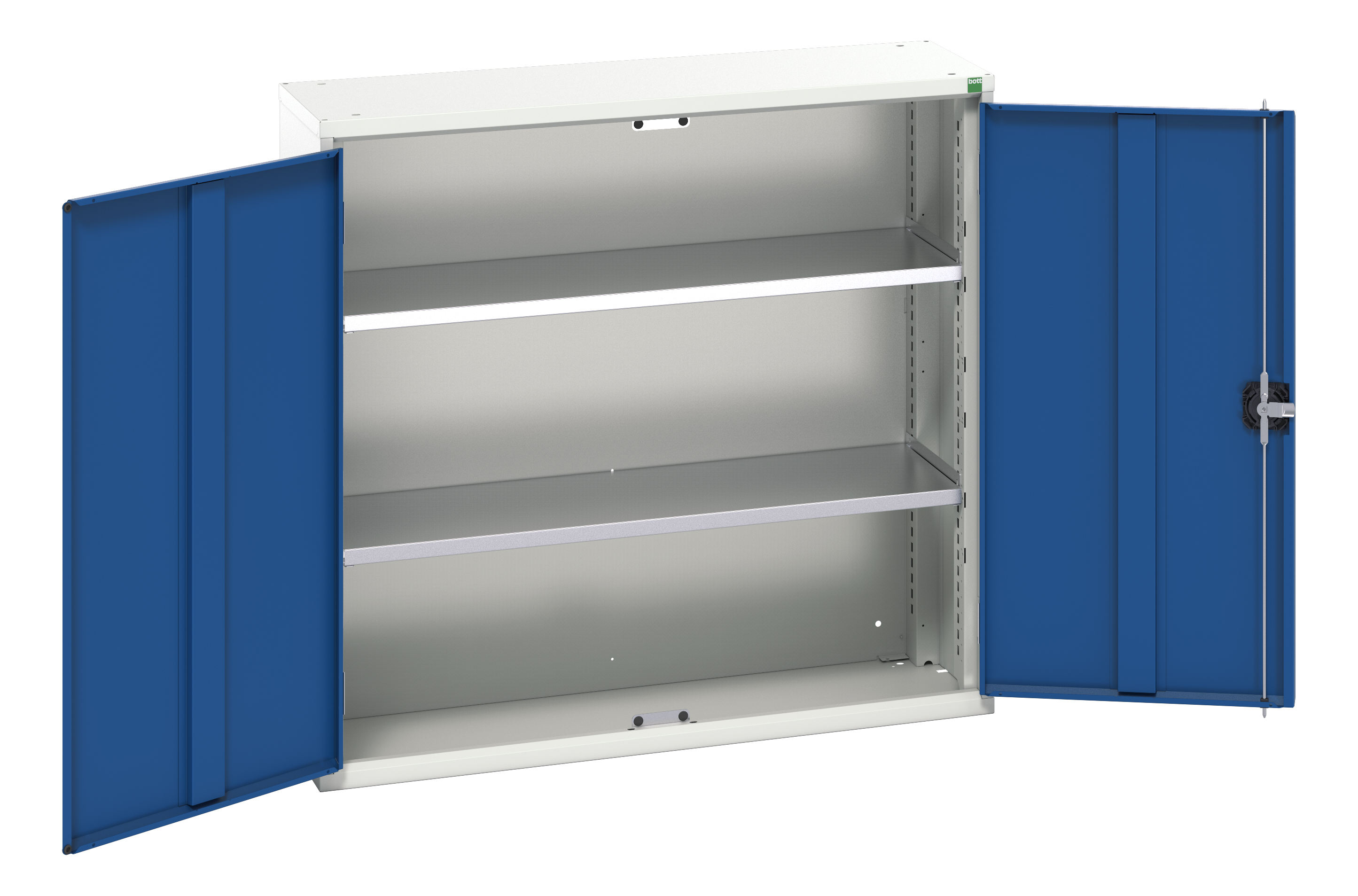 Bott 2 Door Steel Floor Standing Cupboard, 1050 x 350 x 1000mm