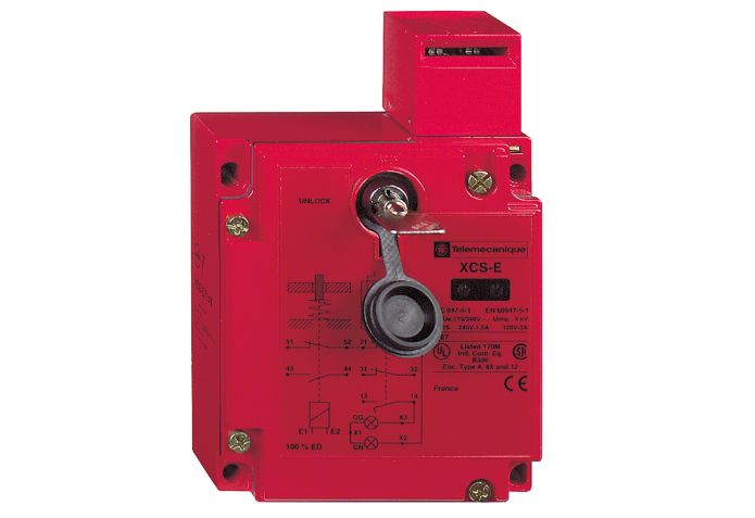 Telemecanique Sensors XCS Series Solenoid Interlock Switch, 2NO/1NC