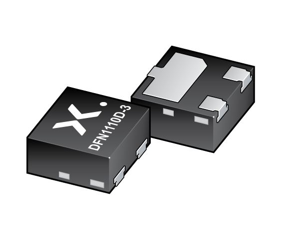 Nexperia PESD2CANFD27U-QBZ, Bi-Directional ESD Protection Diode DFN1110D-3