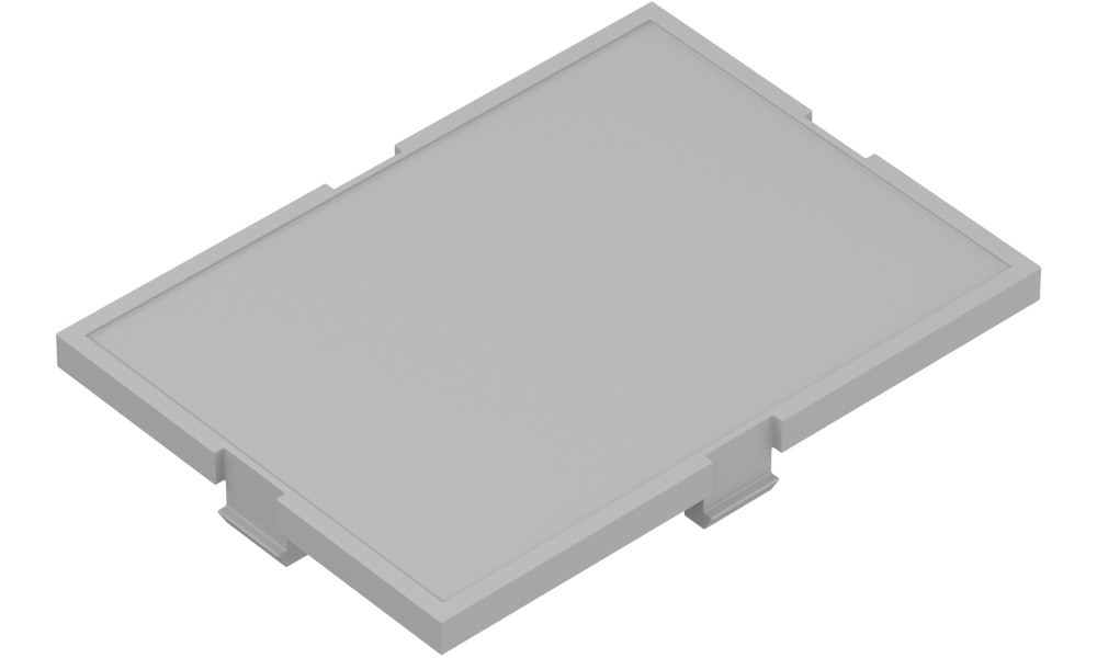 RS PRO, 41.5 x 29.95 x 5.05mm, ABS, Polycarbonate DIN Rail Enclosure