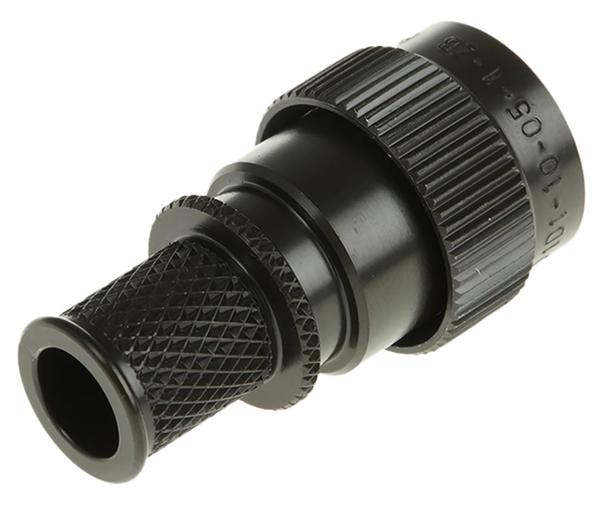 Polamco, 91Size 10 Straight Circular Connector Backshell, For Use With MIL-DTL-26482 Series I, PATT 105, PATT 603