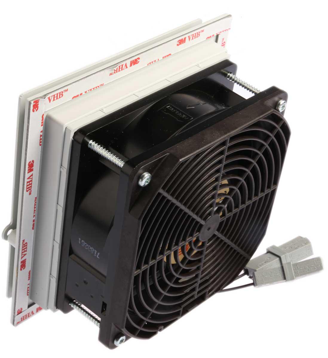 STEGO Filter Fan, 230 V ac, AC Operation, 20m³/h Filtered, IP55, 224 x 165mm