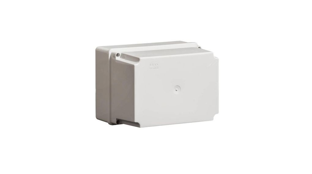 WISKA WIB Series RAL 7035 Light Grey ABS Junction Box, IP65, 190x140x140mm