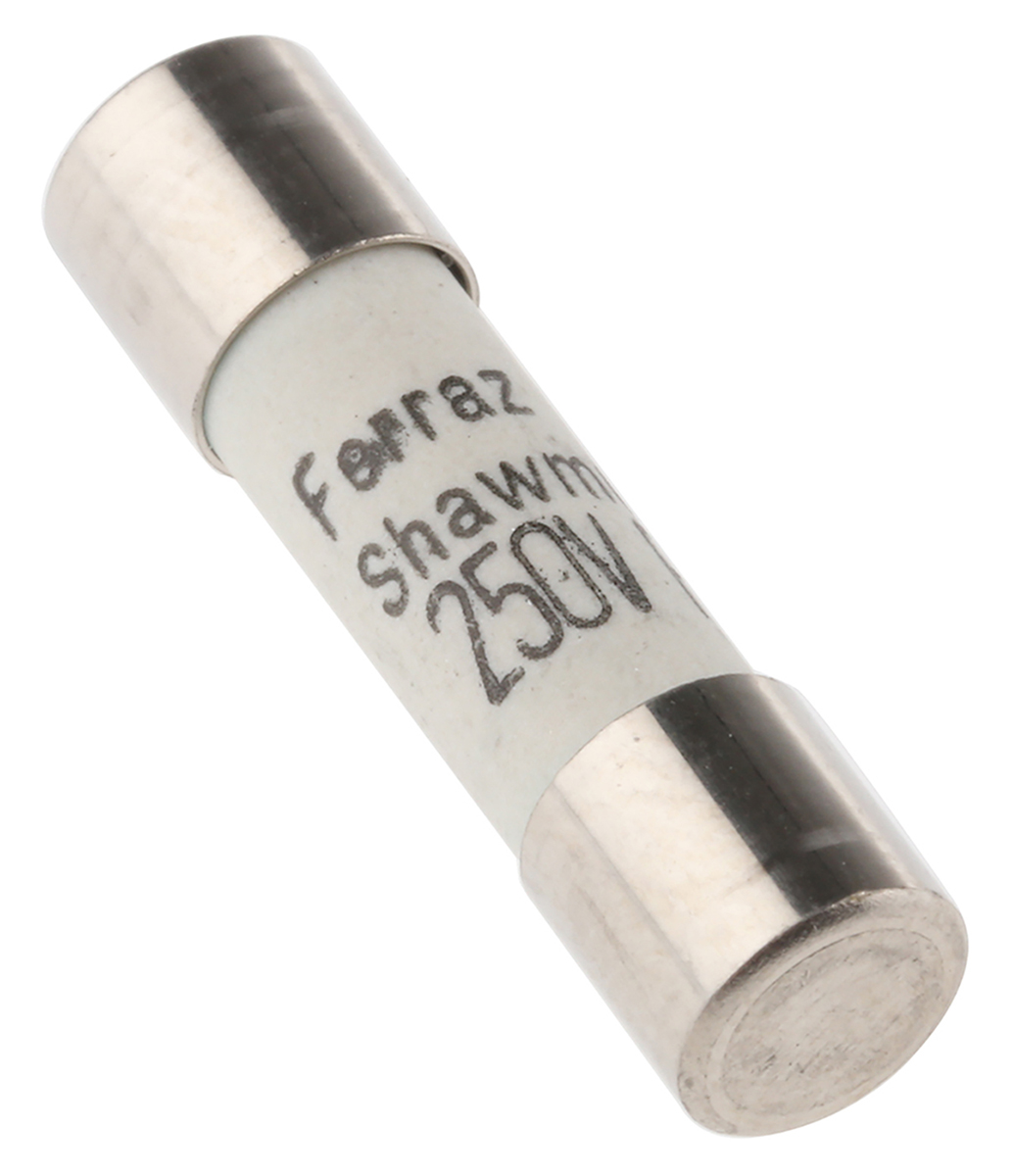 Mersen 630mA FA Ceramic Cartridge Fuse, 5 x 20mm