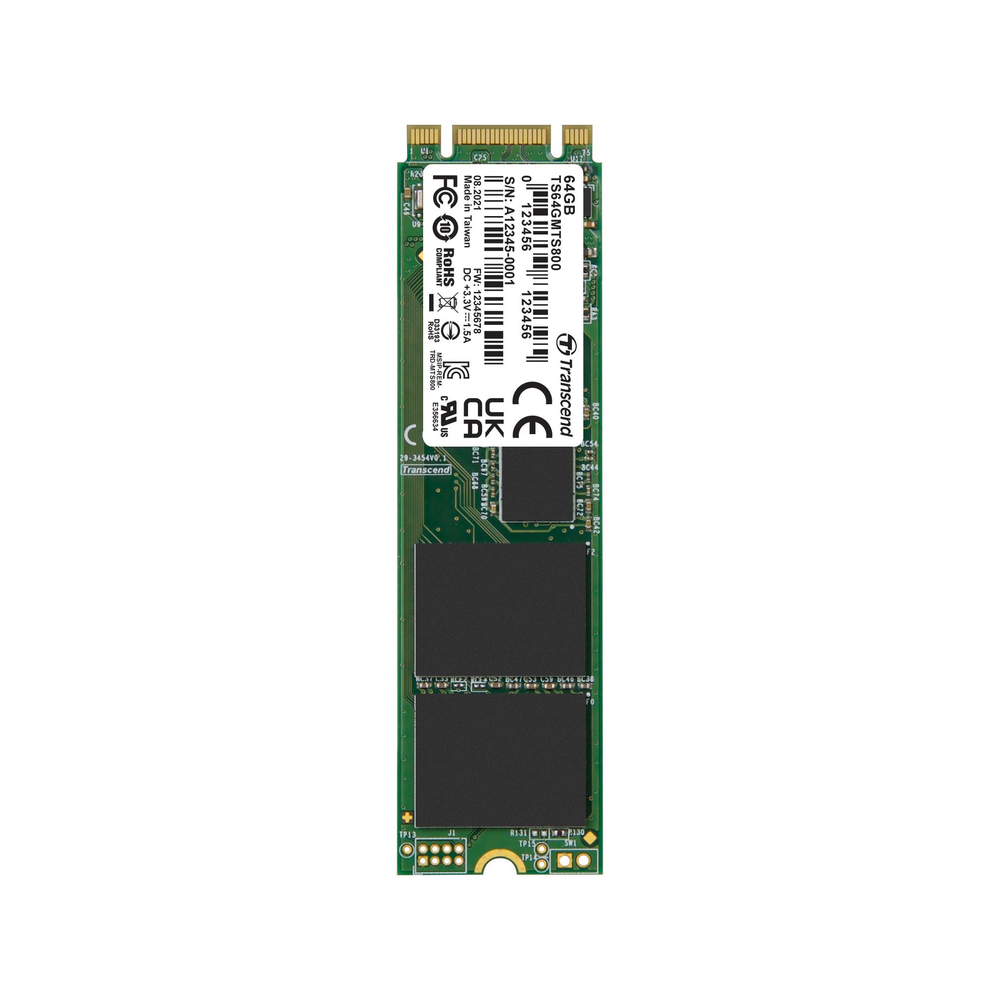 Transcend MTS800 M.2 64 GB Internal SSD
