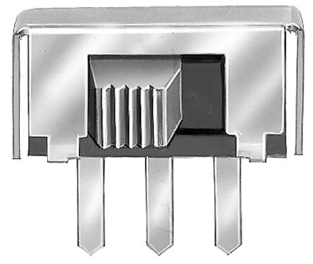 KNITTER-SWITCH PCB Slide Switch DPST Latching 350 mA @ 30 V dc Slide