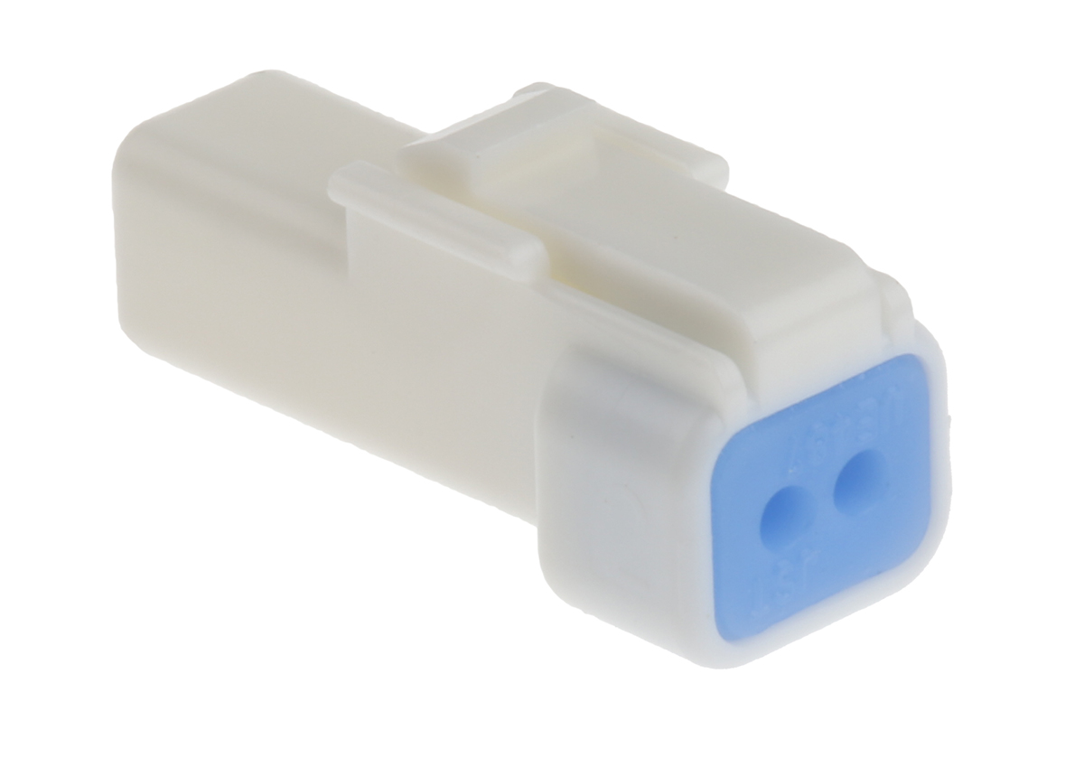 JST, JWPF Male Connector Housing, 2mm Pitch, 2 Way, 1 Row