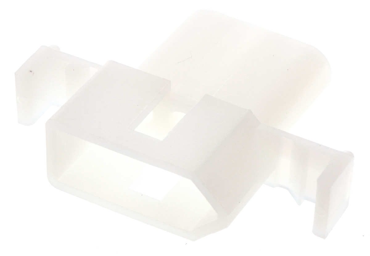 Molex, STANDARD .093" Male Connector Housing, 5.03mm Pitch, 3 Way, 1 Row