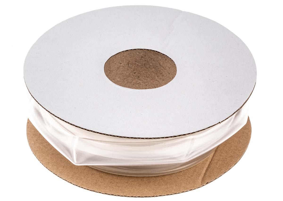 HellermannTyton Adhesive Lined Heat Shrink Tubing, Clear 12mm Sleeve Dia. x 5m Length 3:1 Ratio, HIS-A Series