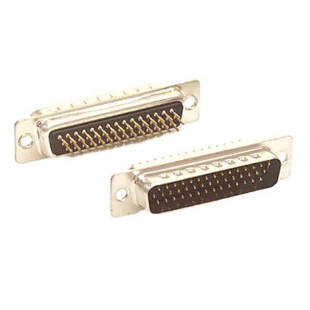 Norcomp 180 44 Way Panel Mount D-sub Connector Plug, 2.29mm Pitch