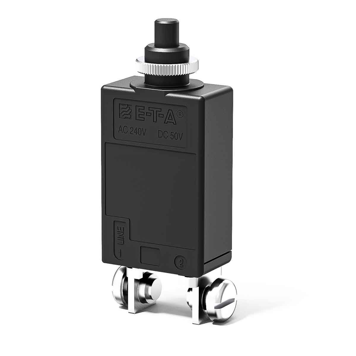 ETA Thermal Circuit Breaker - 4130  Single Pole 240V Voltage Rating Panel Mount, 30A Current Rating