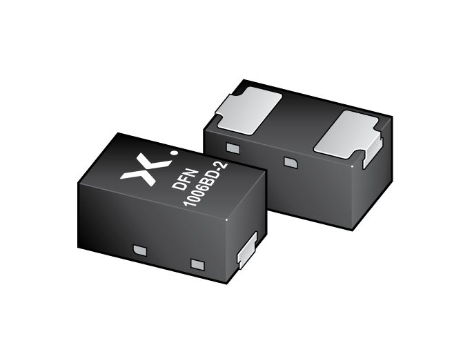 Nexperia, 75V Zener Diode 365 mW SMT DFN1006BD-2
